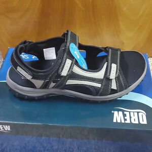 Drew Warren fitness sandals black and Grey box#3